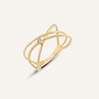 Feranya Yüzük | 14 Ayar Altın