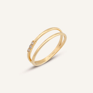 Vionel Yüzük | 14 Ayar Altın