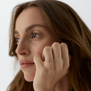 Voreno Ruby Yüzük | 14 Ayar Altın