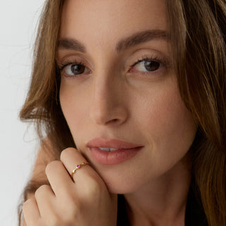 Voreno Ruby Yüzük | 14 Ayar Altın