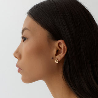 Corvelle Küpe | 14 Ayar Altın