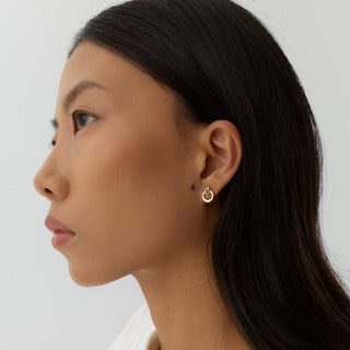 Corvelle Küpe | 14 Ayar Altın