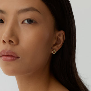 Corvelle Küpe | 14 Ayar Altın