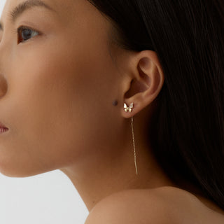 Corvia Küpe | 14 Ayar Altın