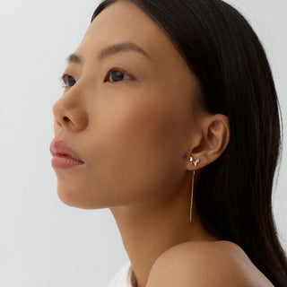 Corvia Küpe | 14 Ayar Altın