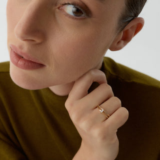 Crystallum Yüzük | 14 Ayar Altın