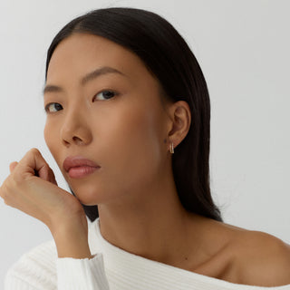 Cynara Küpe | 14 Ayar Altın