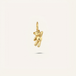 Dancing Teddy Charm | 14 Ayar Altın