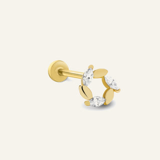 Dolen Kulak Piercing | 14 Ayar Altın