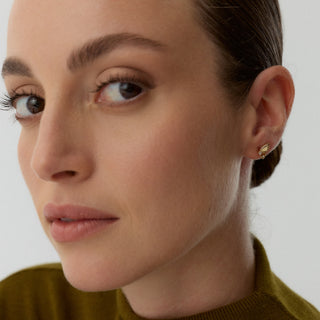 Emeris Küpe | 14 Ayar Altın