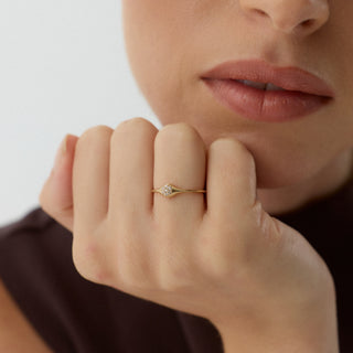 Erelia Yüzük | 14 Ayar Altın