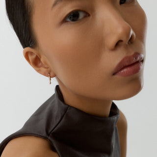 Facetia Küpe | 14 Ayar Altın