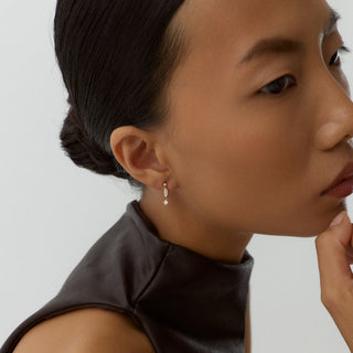 Facetia Küpe | 14 Ayar Altın