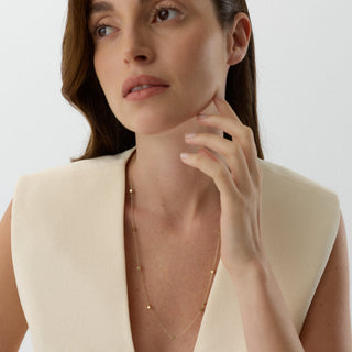 Facora Kolye | 14 Ayar Altın