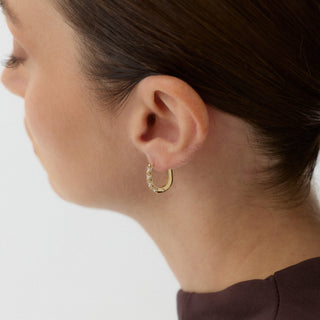 Ferine Küpe | 14 Ayar Altın