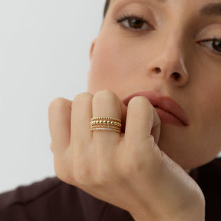 Ferisse Yüzük | 14 Ayar Altın