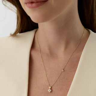 Fluxora Kolye | 14 Ayar Altın