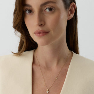 Fluxora Kolye | 14 Ayar Altın