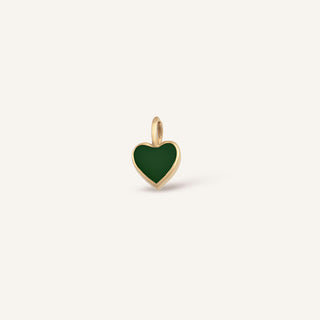 Green Heart Charm