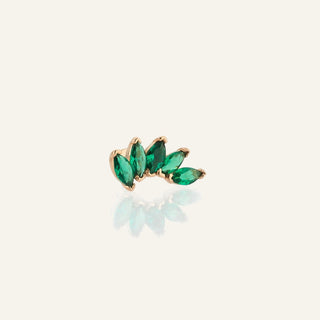 Havelise Green Kulak Piercing | 14 Ayar Altın