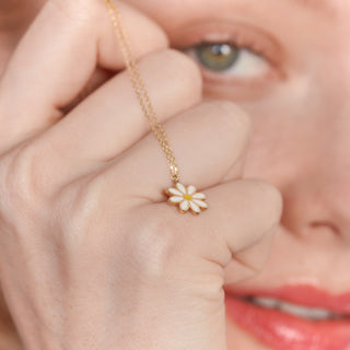 Blossom Glow Kolye | 14 Ayar Altın