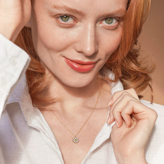 Blossom Glow Kolye | 14 Ayar Altın