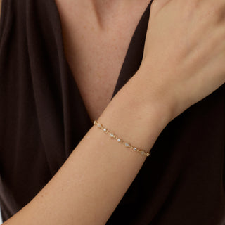 Lunelle Bileklik | 14 Ayar Altın