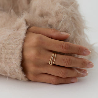 Olendra Yüzük | 14 Ayar Altın