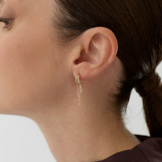 Melora Küpe | 14 Ayar Altın