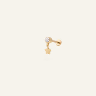 Menavol Altın Kulak Piercing