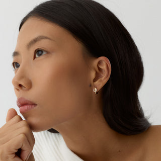 Mirelle Küpe | 14 Ayar Altın