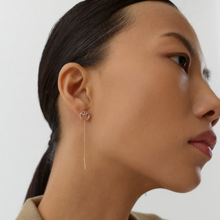 Olyra Küpe | 14 Ayar Altın