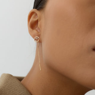 Olyra Küpe | 14 Ayar Altın