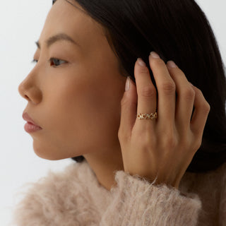 Oriona Yüzük | 14 Ayar Altın