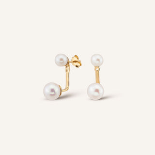 Pearl Küpe | 14 Ayar Altın