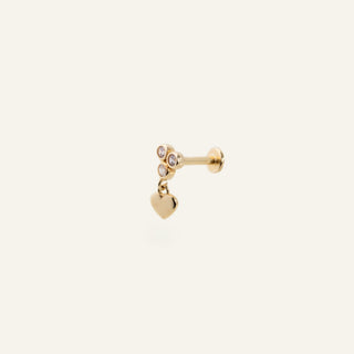Pelunis Altın Kulak Piercing