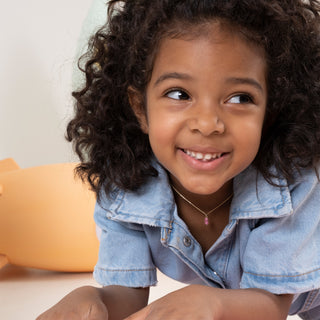 Pink Popsicle Çocuk Kolye | 14 Ayar Altın