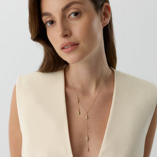 Pluvia Kolye | 14 Ayar Altın