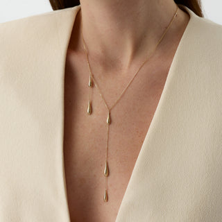 Pluvia Kolye | 14 Ayar Altın