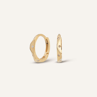 Prime Halka Küpe | 14 Ayar Altın