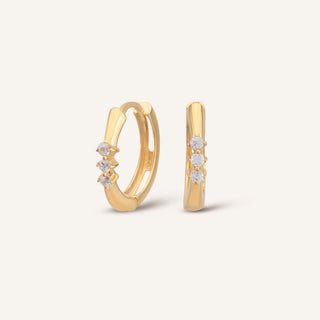 Selmira Halka Küpe | 14 Ayar Altın