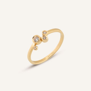 Selvianne Yüzük | 14 Ayar Altın