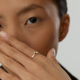 Selvianne Yüzük | 14 Ayar Altın