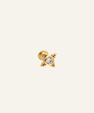 Senurali Altın Kulak Piercing