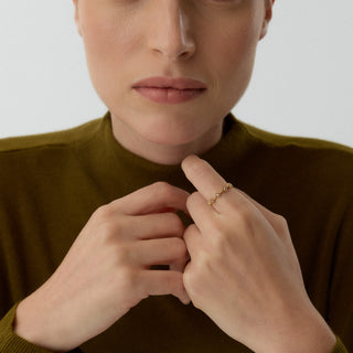 Sirelle Yüzük | 14 Ayar Altın