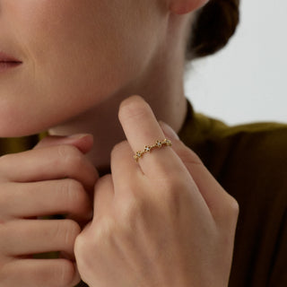 Sirelle Yüzük | 14 Ayar Altın