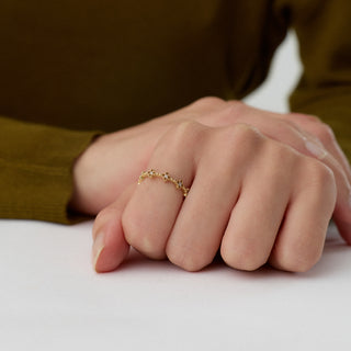 Sirelle Yüzük | 14 Ayar Altın