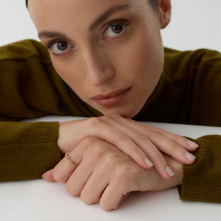 Sirelle Yüzük | 14 Ayar Altın