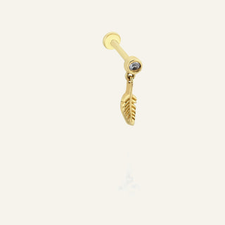 Sorinel Kulak Piercing | 14 Ayar Altın