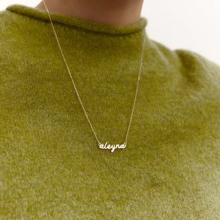 Starlet Name Kolye | 14 Ayar Altın